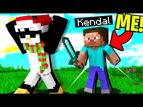 MI FINGO KENDAL CON UN ALTRO ACCOUNT - MINECRAFT ITA