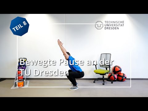 Bewegte Pause an der TU Dresden – Teil 8: Lendenwirbelsäule