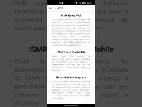 ISMR Query Tool Mobile