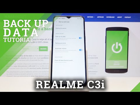 How to Enable Google Backup on REALME C3i – Use Google Backup