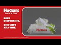 Huggies Natural Care Sensitive Baby Wipes Unscented 12 Flip Top Packs 768 Wipes Total