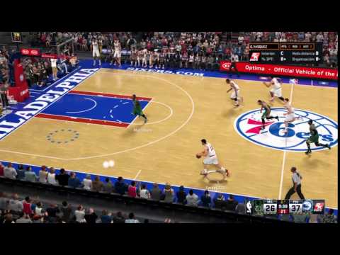 Embiid epic fail NBA 2K16