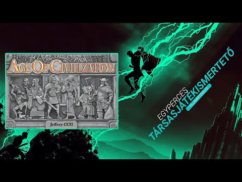 Egyperces társasjátékismertető | #21. Age of Civilization - Game-Obscura