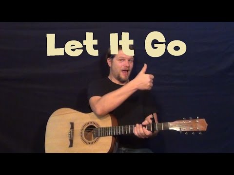 Let It Go (Demi Lovato) Easy Strum Guitar Lesson How to Play Tutorial