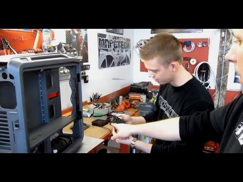 "Rebel A" Case Mod Part 3: Cooler Master Cosmos II Gaming PC by Mnpctech