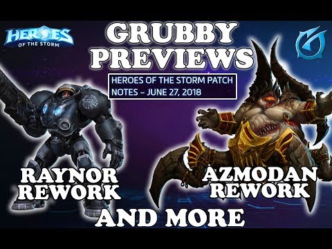 Grubby | Heroes of the Storm - Patch Note Preview - 27th June 2018 - This is Jimmy!