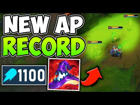 WHAT HAPPENS WHEN SINGED BREAKS THE AP RECORD?! (1000+ AP POISON) - League of Legends