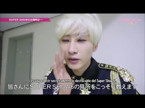 【Sub Español】 Super Show 6 Tokyo Backstage