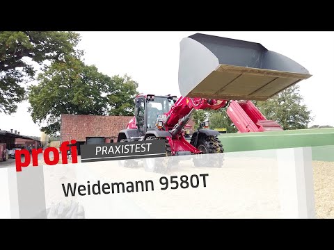 Weidemann Teleskop-Radlader 9580 | profi #Praxistest