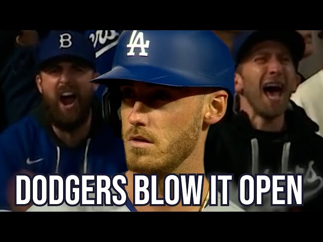 Dodgers blow it open in the 6th, a breakdown
