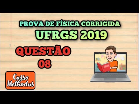 08 de 2019 da prova de física da UFRGS - A esfera de massa M cai de uma altura h