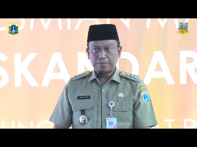 Peresmian Masjid Pelatihan ASN Pasar Minggu