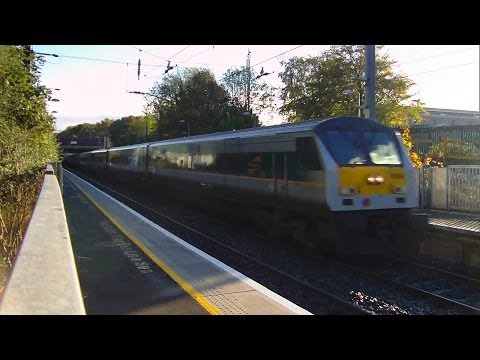 IE 201 Class Locomotive + Enterprise Train 9004 - Raheny Station, Dublin