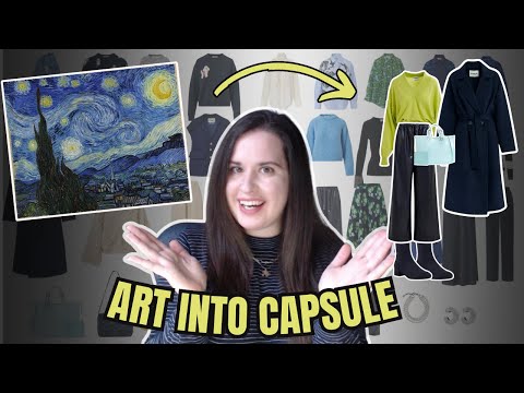 Create a colourful capsule wardrobe *step by step* | Art-inspired capsule ep.2