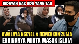Download lagu Allahuakbar‼️Awalnya Ngeyel Dan Remehkan ZUMA, Setelah berdebat Gadis Cerdas ini Minta Disyahadatkan mp3