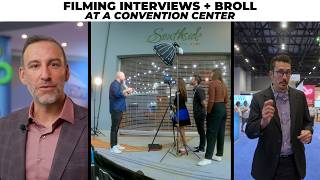 Filming Interviews + BROLL at a Massive Convention Center | LUMIX S1ii + S5iiX