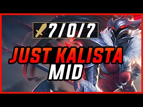 Kalista Mid In NA HIGH ELO | Just Kalista