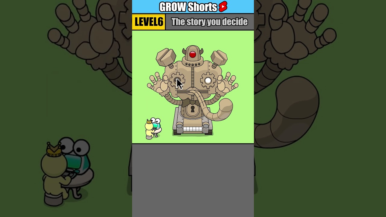 The story you decide. GIVE UP or RETRY? || GROW Shorts [Lv.6]