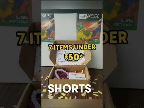 Gift Hamper For Girls Under 50Rs| #gifthamper #affordable #gifthamperunder50 #ytshorts#1million