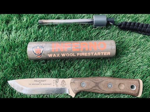 Inferno Wax Wool Firestarter | Ray North Outdoors