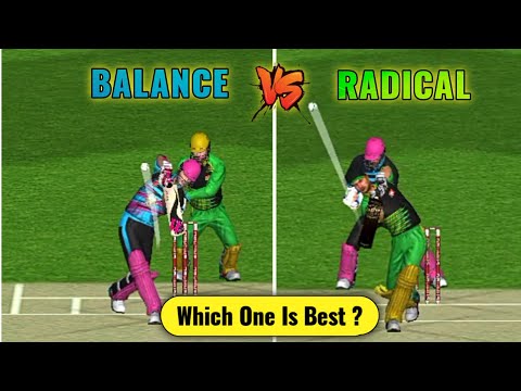 Radical vs Balance || Real Cricket 20 Gameplay || #comebackking