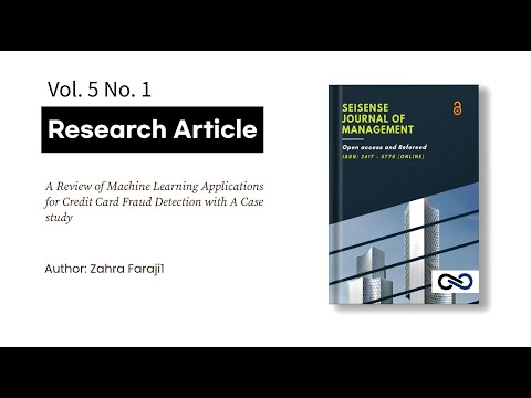 Video Abstract | Machine Learning for Credit Card Fraud Detection | SEIJOM