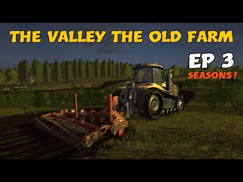 Let's Play Farming Simulator 17 PS4: The Valley The Old Farm, Ep 3 (Seasons!)