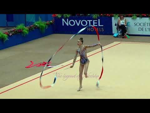 Daria ZAITSEVA (RUS) ribbon - 2016 Corbeil senior AA