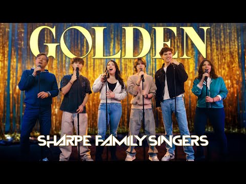 Family Sings "Golden" | K-Pop Demon Hunters | Sharpe Family Singers