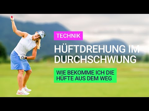 Die Hüftdrehung im Durchschwung