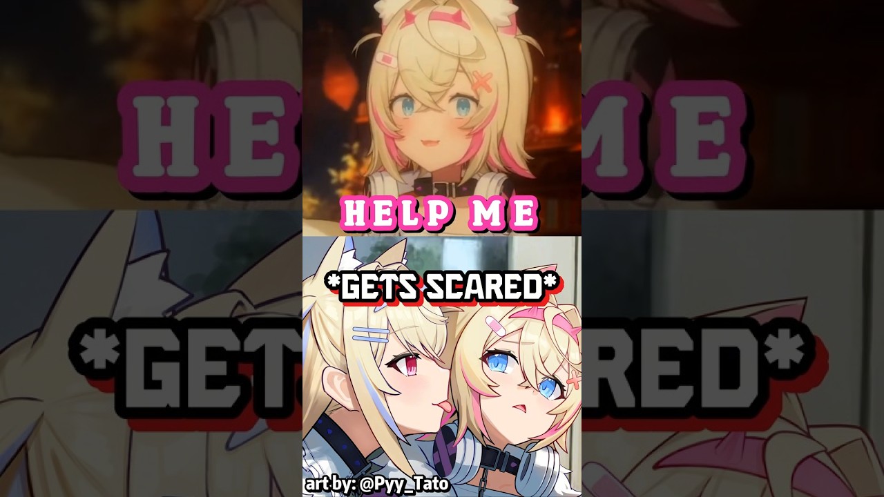 Mococo’s Reaction to Fuwawa Says Everything😭😳