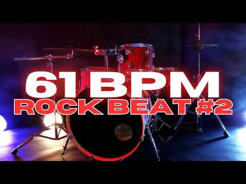 61 BPM - Rock Drum Beat - Loop 2