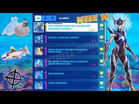 Fortnite All *LEAKED* Week 10 Legendary & Epic Quests(Challenges) Guide - Chapter 2 Season 6