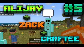 It's Minecraft but with Zack and... Craftee?! Part 5