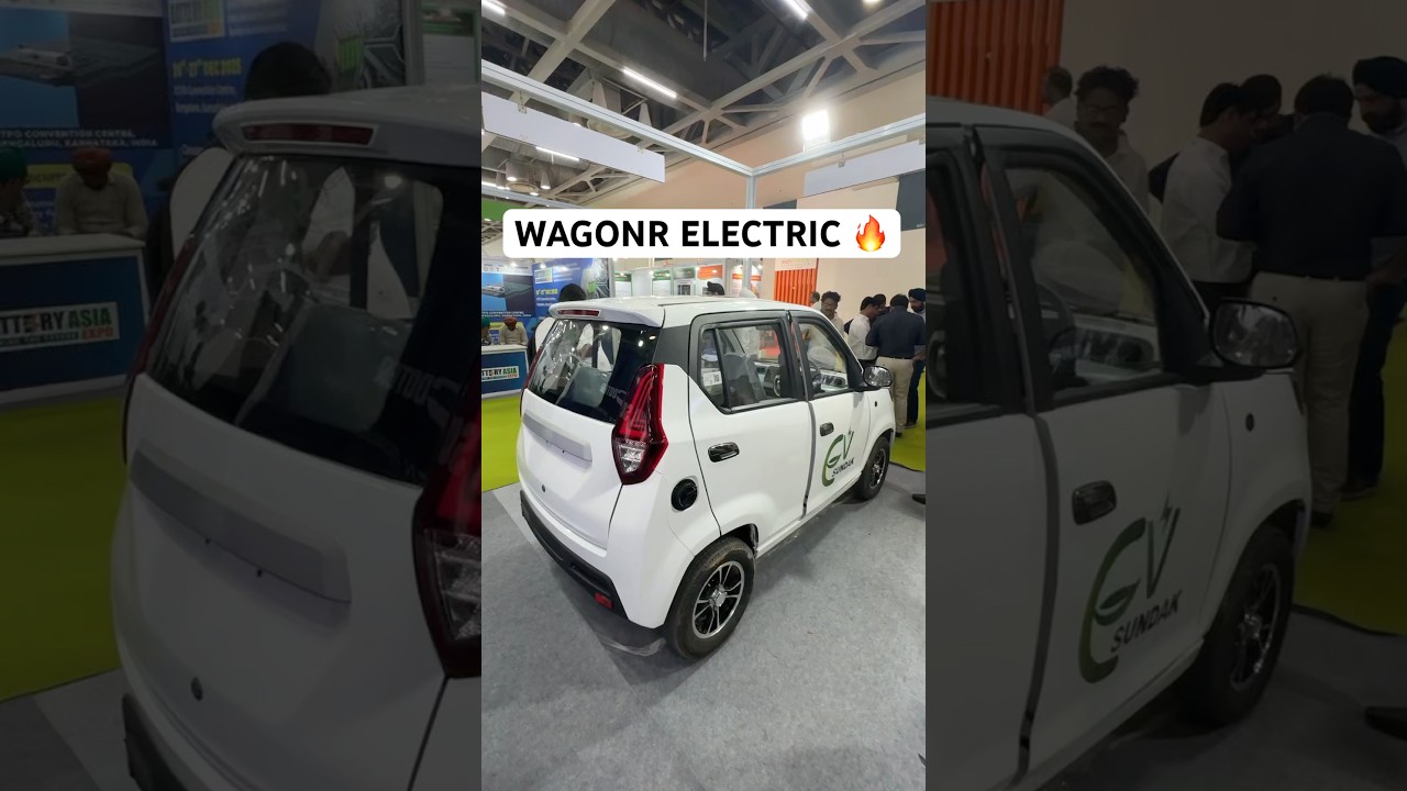 Mini WagonR Electric 🔥 | Budget EV Under ₹2 Lakh? ⚡ #wagonrelectric #evindia