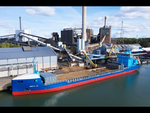 BMH Technology delivered a Solid biofuel handling system to TSE Oy in Naantali, Finland