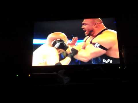 Wwe smackdown ryback vs bury Stevens 4/6/12
