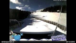 preview picture of video 'Katschberg - Aineck Sonnalm webcam time lapse 2010-2011'