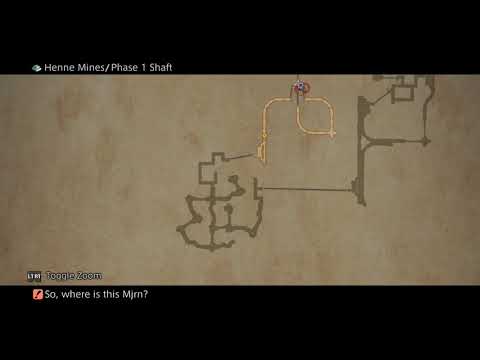 Final Fantasy XII TZA - 113 Henne Mines - #1 Labyrinth of switches, following Mjrn