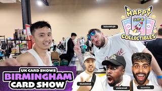 VENDOR POV at Birmingham Card Show 2026 | BIG YouTubers Showed Up! 🤯🫣👀