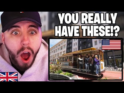 Brit Reacts to San Francisco, America for the First Time!
