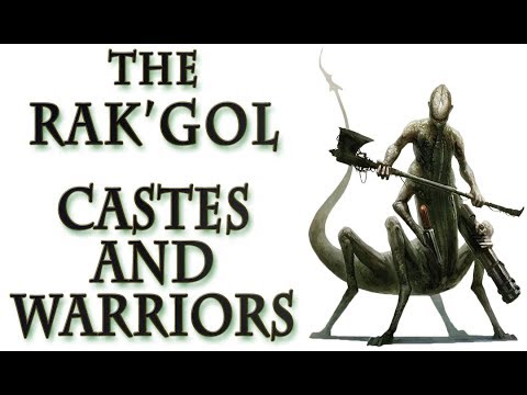 Warhammer 40k Lore - The Rak'Gol, Castes and Warriors