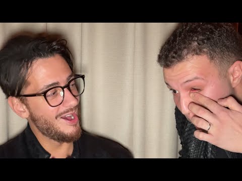 Crazy magic trick 😯😱🤯👁with Saad lamjarred