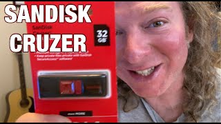 Video thumbnail for SanDisk 32GB Cruzer USB 2.0 Flash Drive by The Internet Sorcerer