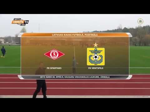 Eric Tuffor - fk spartaks vs fk ventspils (Latvian cup semi - final, 2015)