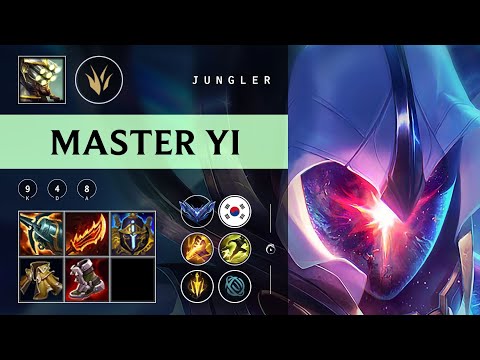 Master Yi Jungle vs Kha'Zix - KR Diamond Patch 25.24