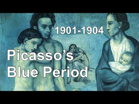 , title : 'Picasso’s Blue Period - 81 paintings from 1901-1904 (with captions) [HD]'