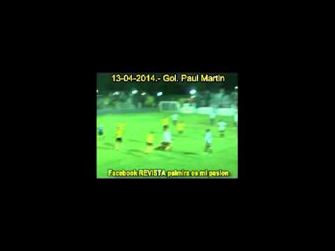 JV - Gol Paul Martin Club Atl. Palmira vs Sarmiento 13-04-2014