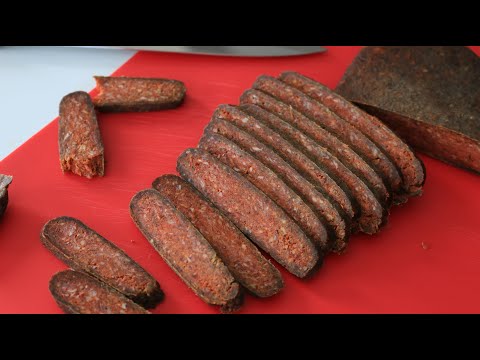 ARMENIAN DRIED AND FERMENTED MEAT_ YERSHIG_ SUJUKH