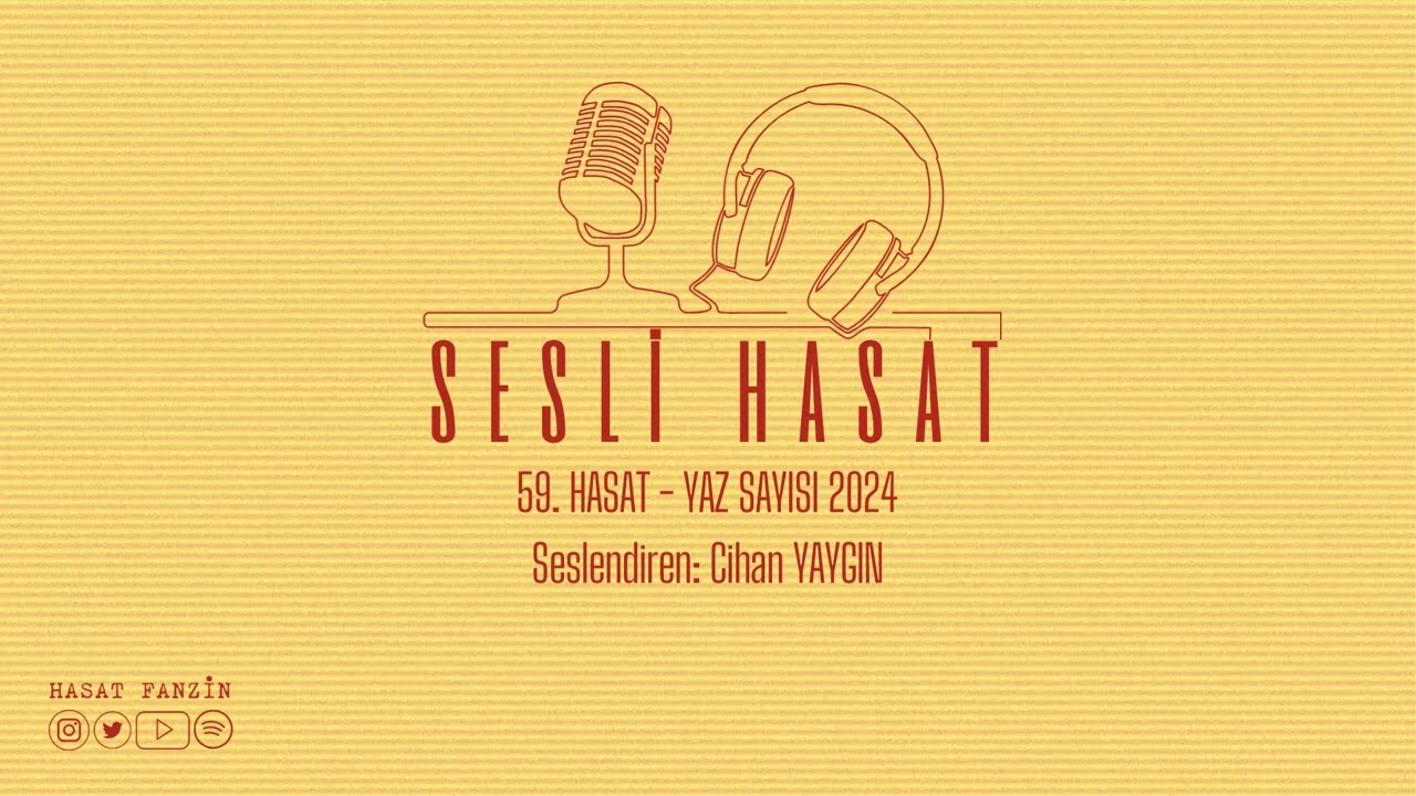 SESLİ HASAT - YAZ SAYISI 2024 - 59. HASAT